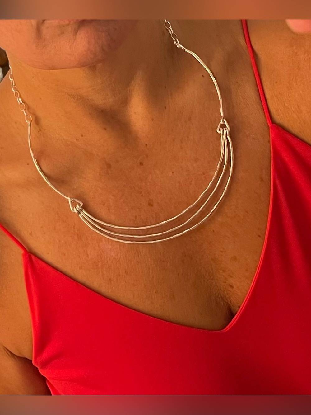 Silpada Hammered Sterling Silver necklace